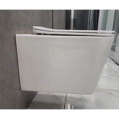Инсталляция SantiLine SL-01 + унитаз SantiLine SL-5027 безободковый торнадо с сиденьем
