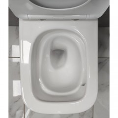 Инсталляция SantiLine SL-01 + унитаз SantiLine SL-5027 безободковый торнадо с сиденьем