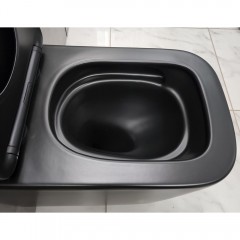 Инсталляция SantiLine SL-04 + унитаз SantiLine SL-5027MB безободковый торнадо с сиденьем