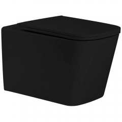 Инсталляция SantiLine SL-04 + унитаз SantiLine SL-5027MB безободковый торнадо с сиденьем