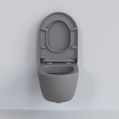 Унитаз подвесной Ambassador Abner 103T20301R-102T20301 безободковый