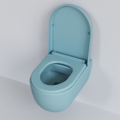 Унитаз подвесной Ambassador Abner 103T20801R-102T20801 безободковый