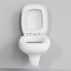 Унитаз подвесной Ambassador Diamond 123T20101R-122T20101 безободковый