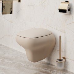 Унитаз подвесной Ambassador Diamond 123T20401R-122T20401 безободковый