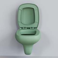 Унитаз подвесной Ambassador Diamond 123T21001R-122T21001 безободковый