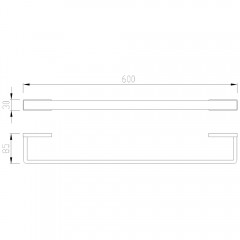 Полотенцедержатель Abber Westen AA1754B
