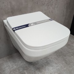Унитаз подвесной Bloomix Berhard T120701R/UF1 безободковый