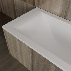 Ванна из литьевого мрамора Delice France Diapason 165x70 DLR330017