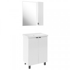 Тумба с раковиной ASB-Mebel Дора 60 белый