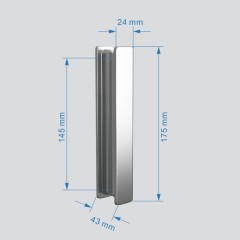 Душевая дверь Abber Sonnenstrand AG07120