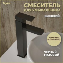 Смеситель для раковины Teymi Helmi Pro T10212