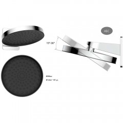 Верхний душ Vincea Inspire VSHD-3I3CMB