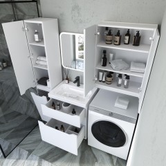Пенал Style Line ElFante Марелла 30 Люкс Plus белый матовый СС-00002421