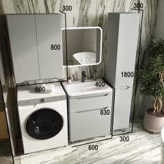 Пенал Style Line ElFante Марелла 30 Люкс Plus серый СС-00002420