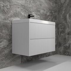 Тумба с раковиной Style Line Стокгольм 80 подвесная белый