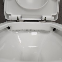 Унитаз Bloomix Prime F2071S/UF2 безободковый с раковиной