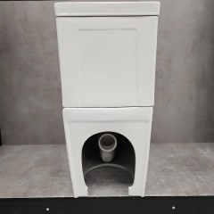 Унитаз Bloomix Prime F2071S/UF2 безободковый с раковиной
