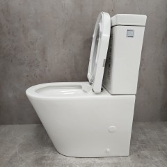 Унитаз Bloomix Prime F2071S/UF2 безободковый с раковиной