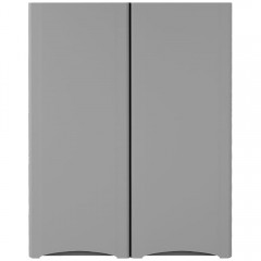 Шкаф подвесной Style Line ElFante Бергамо мини 60 серый СС-00002358