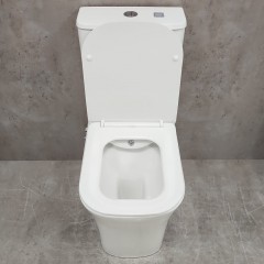 Унитаз Bloomix Magic 1218SB/UF1 безободковый с функцией биде и смесителем Ceramic+