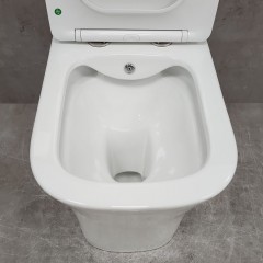 Унитаз Bloomix Magic 1218SB/UF1 безободковый с функцией биде и смесителем Ceramic+