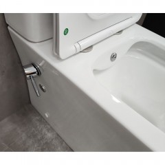 Унитаз Bloomix Magic 1218SB/UF1 безободковый с функцией биде и смесителем Ceramic+