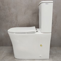 Унитаз Bloomix Magic 1218SB/UF1 безободковый с функцией биде и смесителем Ceramic+