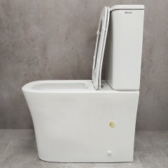 Унитаз Bloomix Magic 1218SB/UF1 безободковый с функцией биде и смесителем Ceramic+