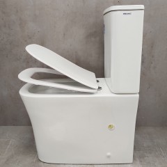 Унитаз Bloomix Magic 1218SB/UF1 безободковый с функцией биде и смесителем Ceramic+