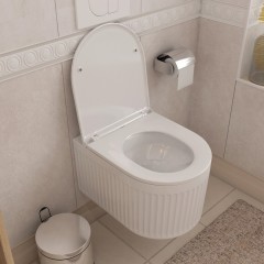 Унитаз подвесной Teymi Martta Vortex T42101 безободковый торнадо
