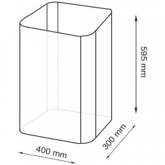 Корзина WasserKRAFT Nuthe WB-910-L