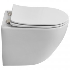 Унитаз подвесной BelBagno Uno 2.1 BB7006CHR+SC безободковый