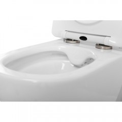 Унитаз подвесной BelBagno Uno 2.1 BB7006CHR+SC безободковый
