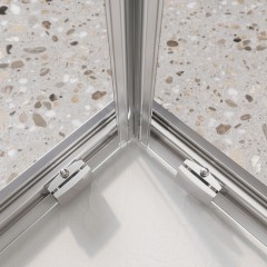 Душевой угол BelBagno Luce LUCE-AH-22-150/115-C-Cr