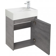 Тумба под раковину BelBagno Kraft Mini 50 cemento grigio KRAFT-MINI-500/260-1A-SO-CG-R
