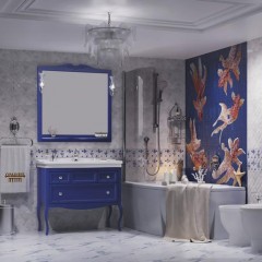 Зеркало Opadiris Валери 105 сапфир 00-00007038