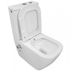 Унитаз Bloomix Magnat 1228SB/UF1 Ceramic+ безободковый с функцией биде и смесителем