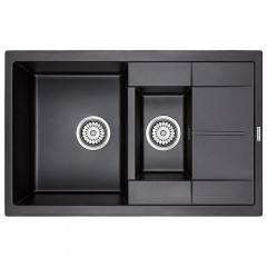 Мойка кухонная Paulmark Flugen PM237850-BLM