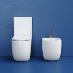 Унитаз Ceramica Nova Metropol CN4001T безободковый торнадо
