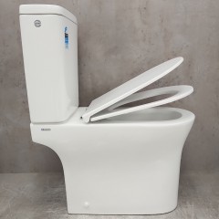 Унитаз Bloomix Vortex 3.0 MT0206T/UF1 безободковый торнадо Ceramic+