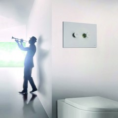 Клавиша смыва OLI Trumpet 878784 медь