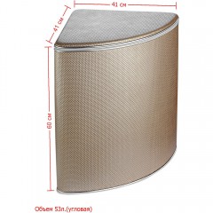 Корзина для белья Geralis RBH-U