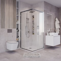 Душевое ограждение Grossman Cosmo 300.K33.02.8080.10.00