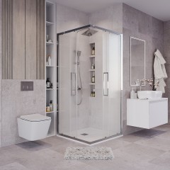Душевое ограждение Grossman Cosmo 300.K33.02.9090.10.02