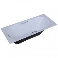 Ванна чугунная Aquatek Гамма 180x80 с ручками AQ8080FH-00