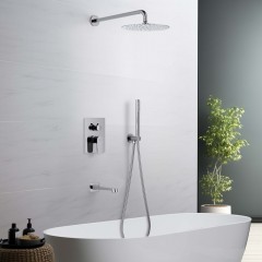 Душевая система встраиваемая Aquatek Оберон AQ1273CR