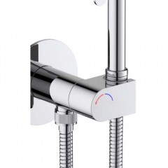 Смеситель с гигиеническим душем встраиваемый Aquatek Оберон AQ1024CR