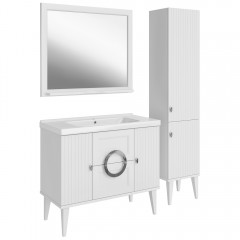Зеркало ASB-Mebel Федерика 100 белый