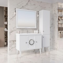 Тумба под раковину ASB-Mebel Федерика 100 белый