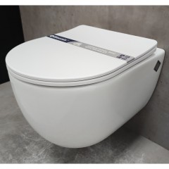 Унитаз подвесной Bloomix Diva MD1211R/UF3 безободковый